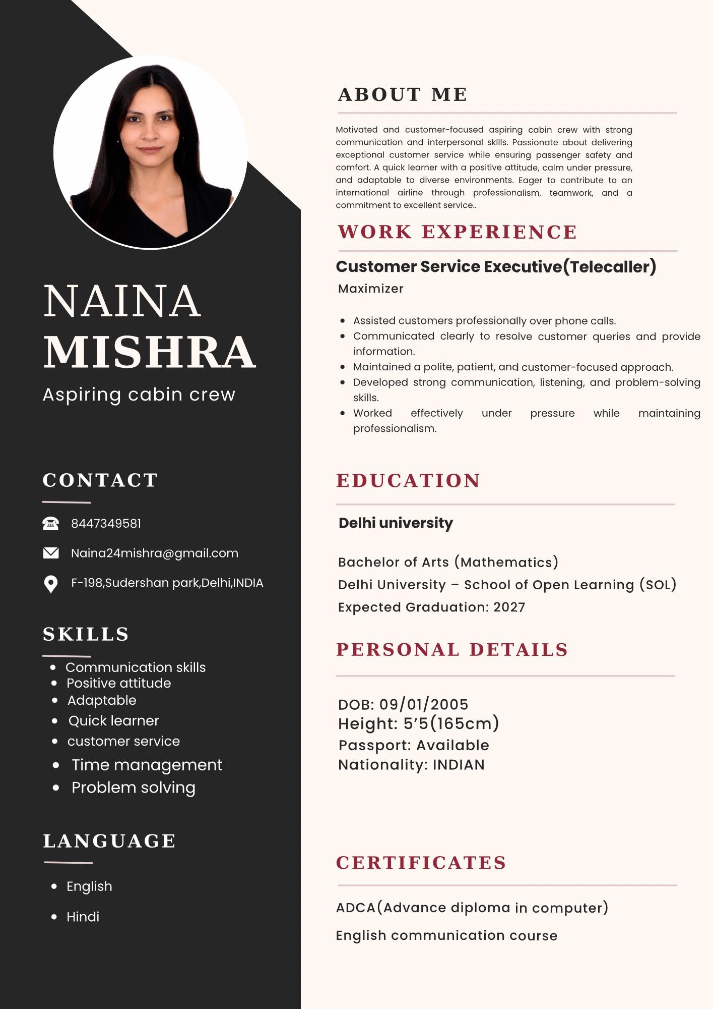 Naina Mishra