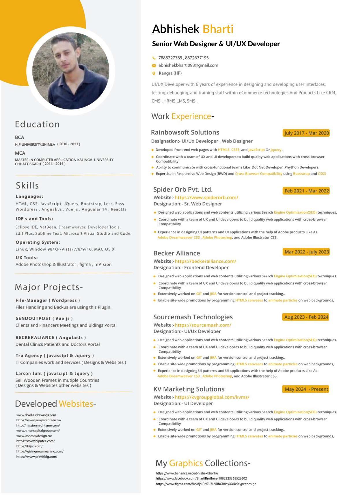 Abhishek Bharti ( UI/UX )