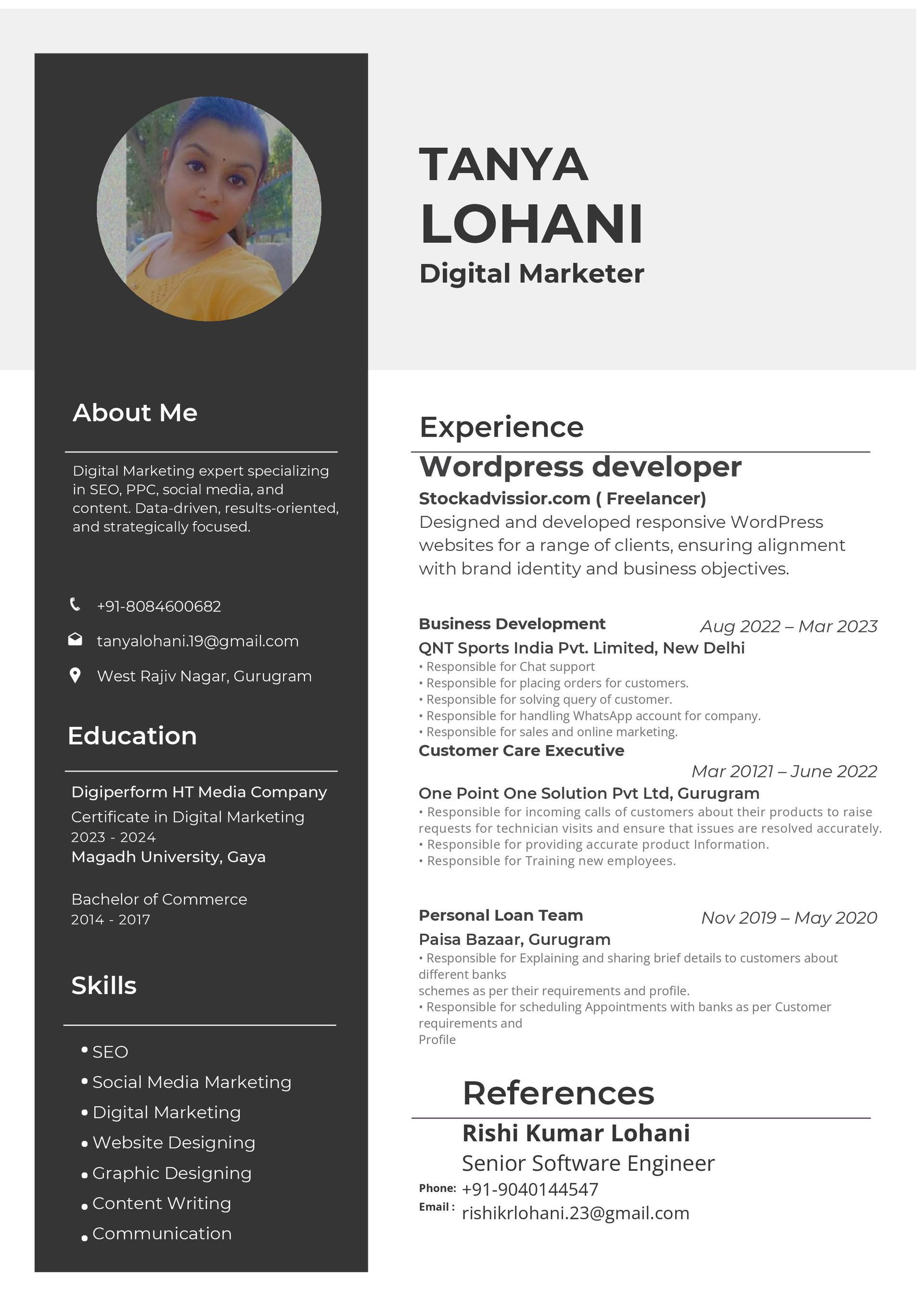 Tanya Lohani