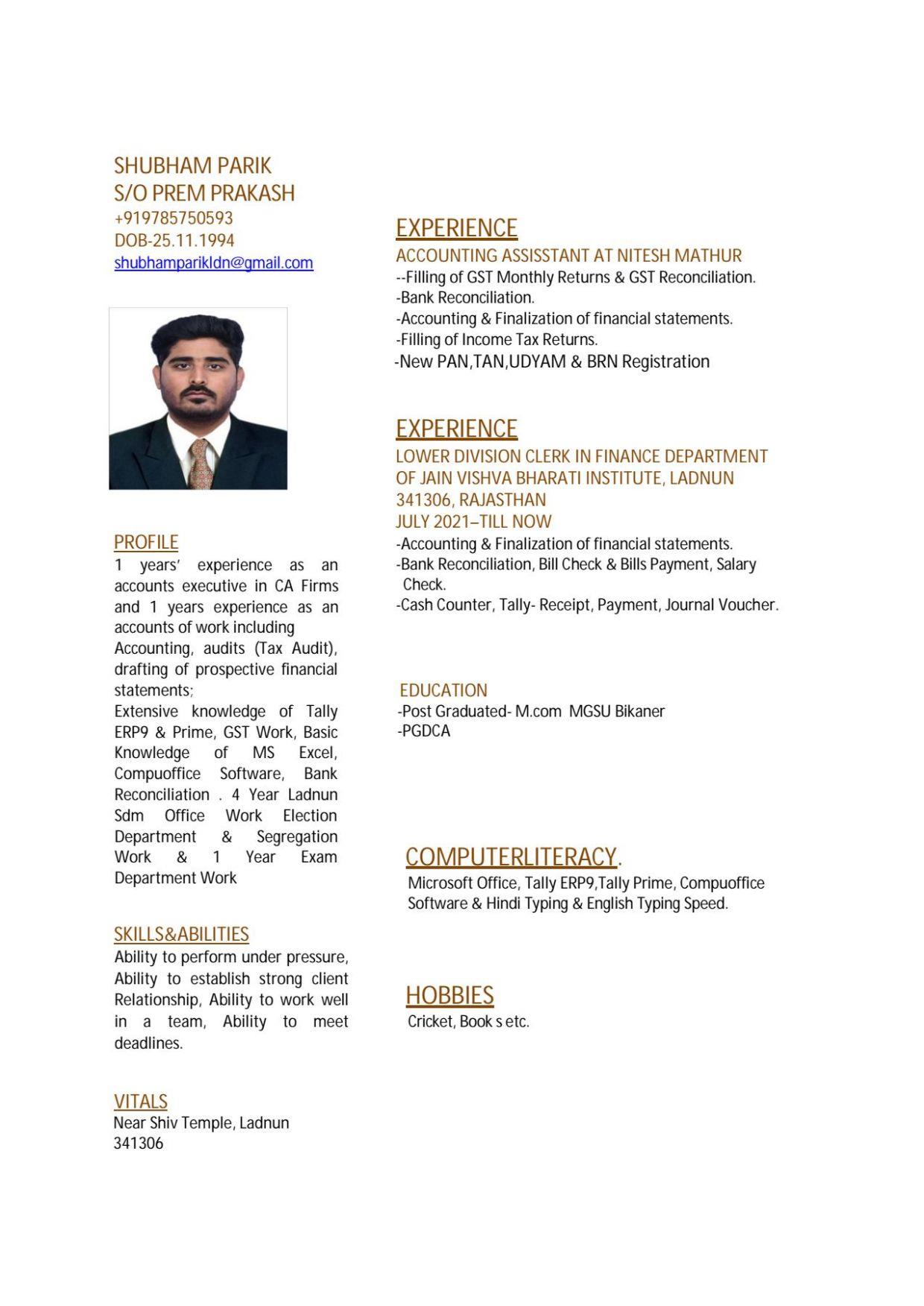 SHUBHAM PARIK
