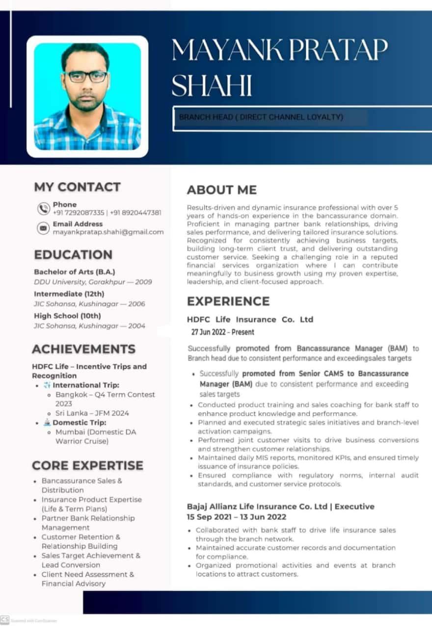 MAYANK PRATAP SHAHI