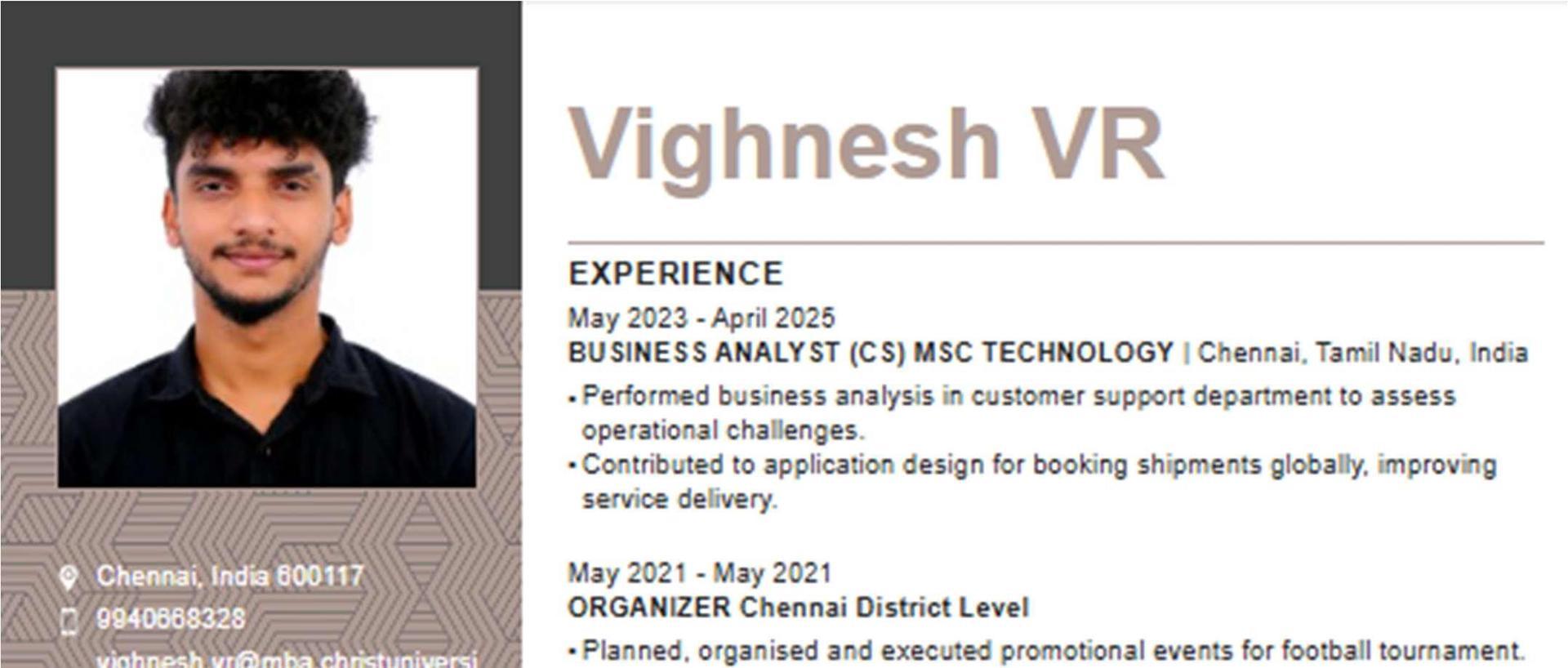 Vighnesh VR