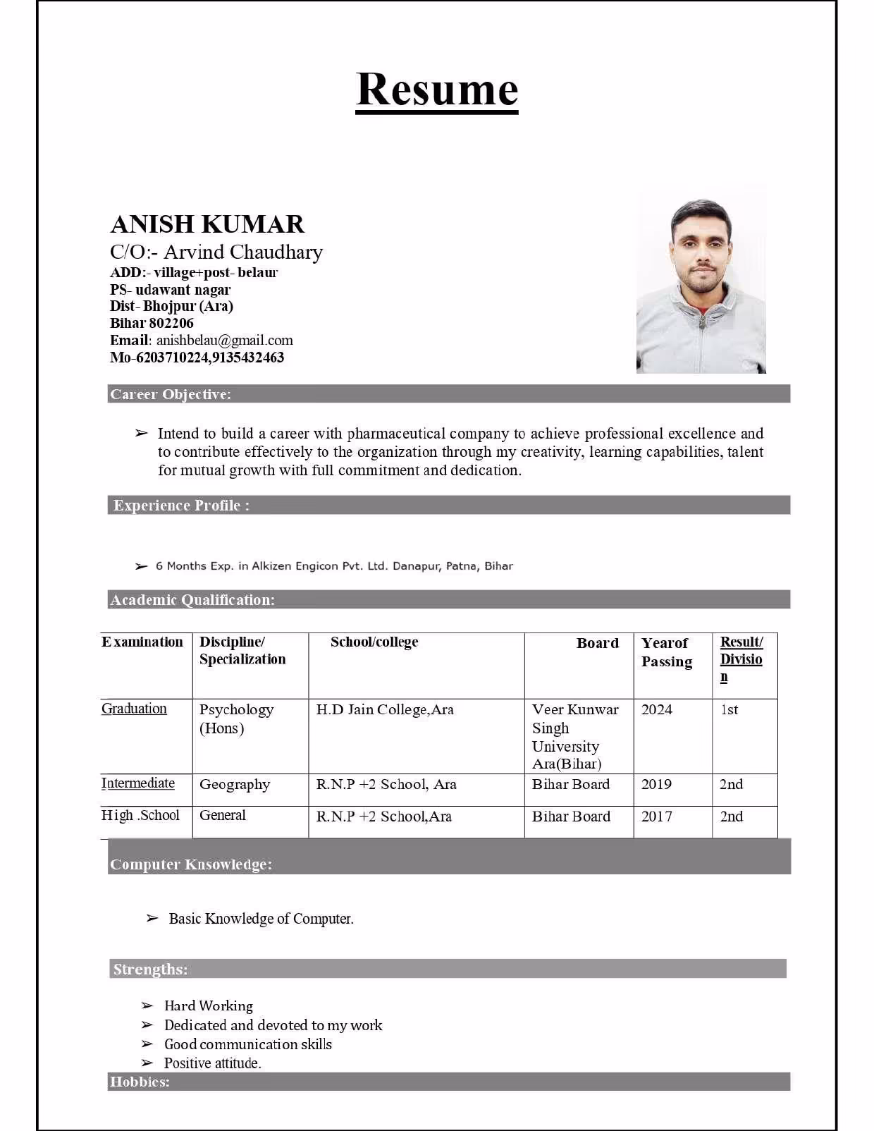 ANISH KUMAR