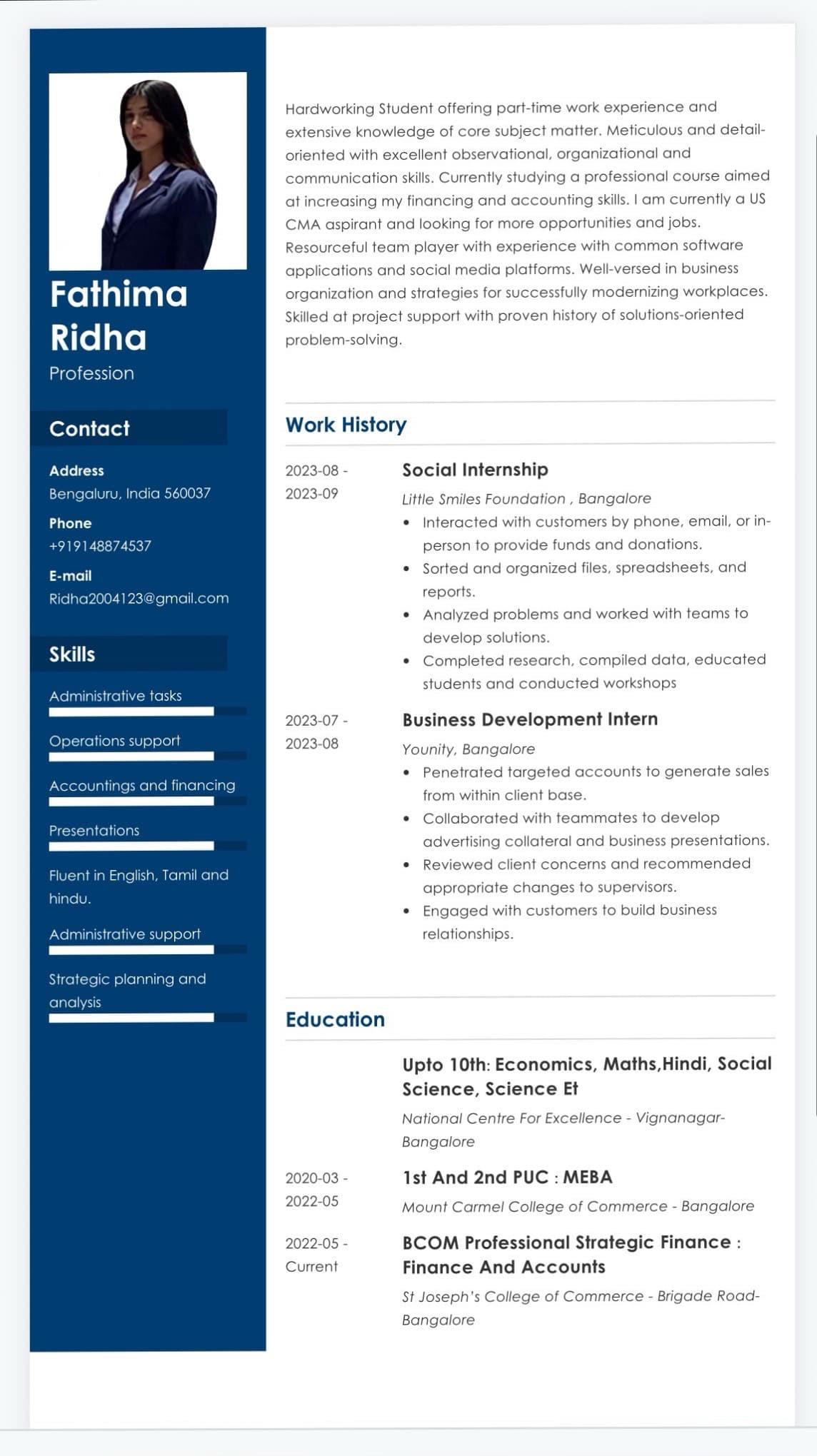 Fathima Ridha