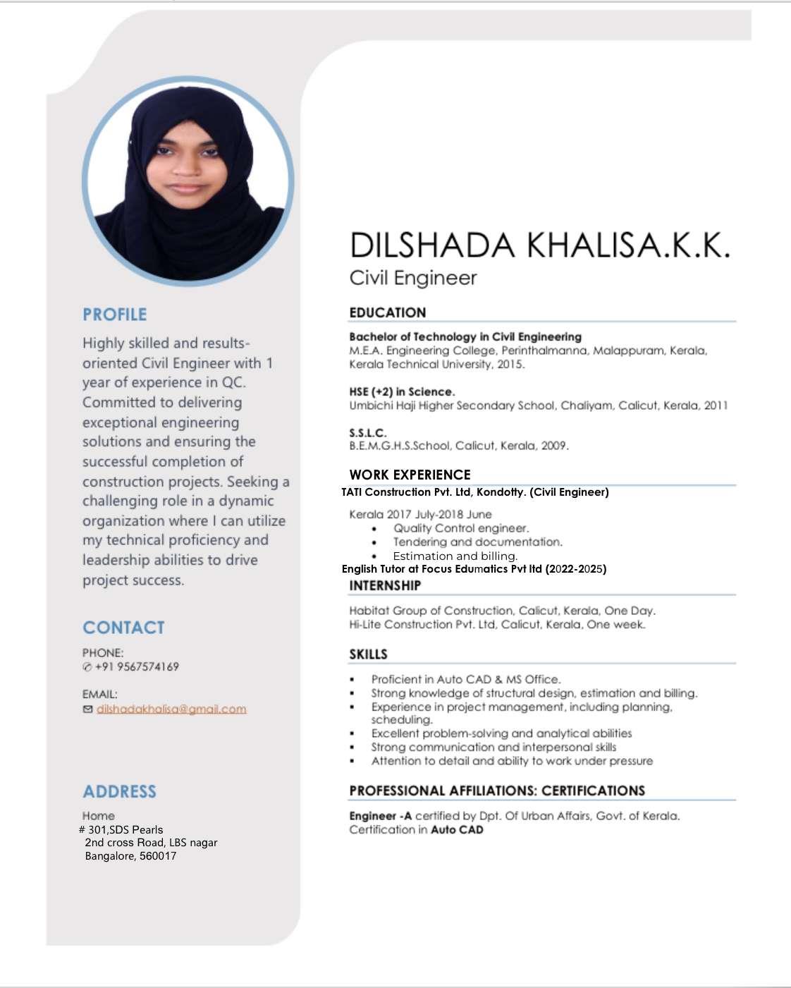DILSHADA KHALISA K.K.