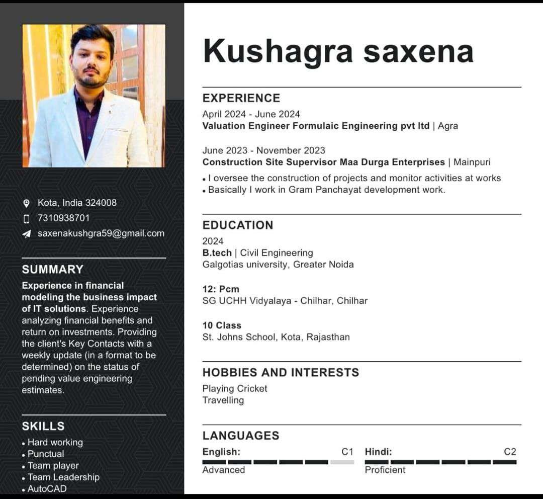 Kushagra Saxena