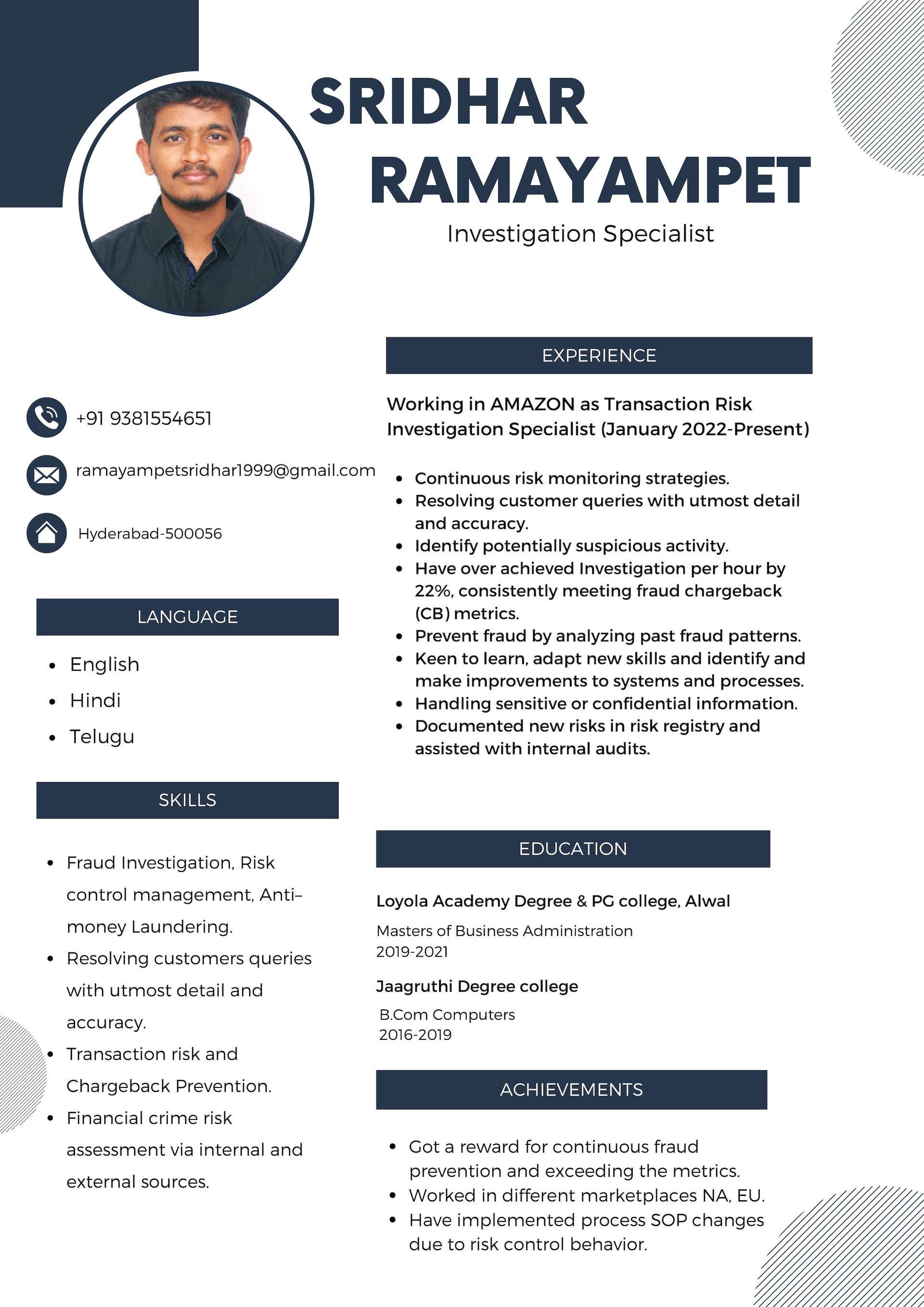 Sridhar Ramayampet