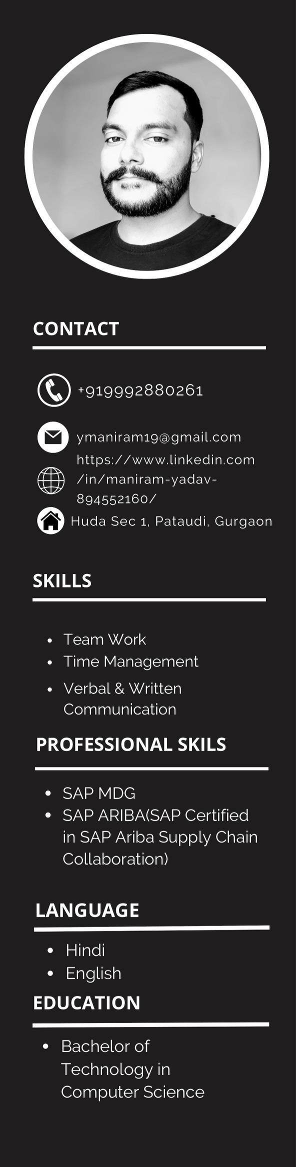 Maniram Yadav